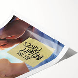 2020s Vintage Movie Poster - All the Bright Places Retro Film Art