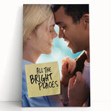2020s Vintage Movie Poster - All the Bright Places Retro Film Art