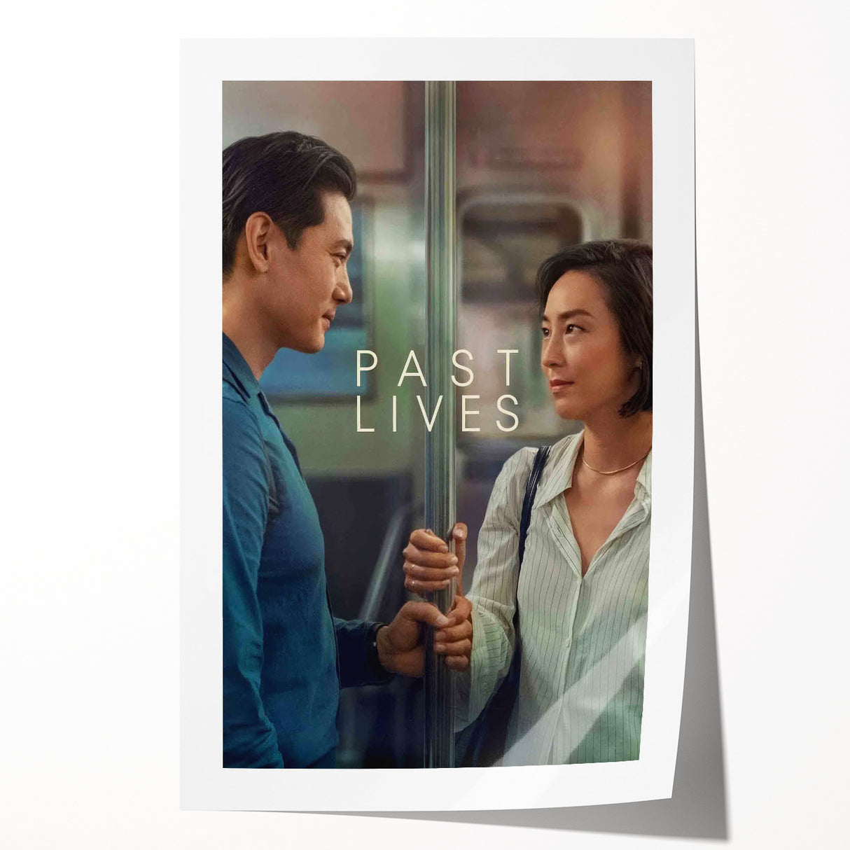 Past Lives 2020s Vintage Movie Poster – Limited Retro Wall Print