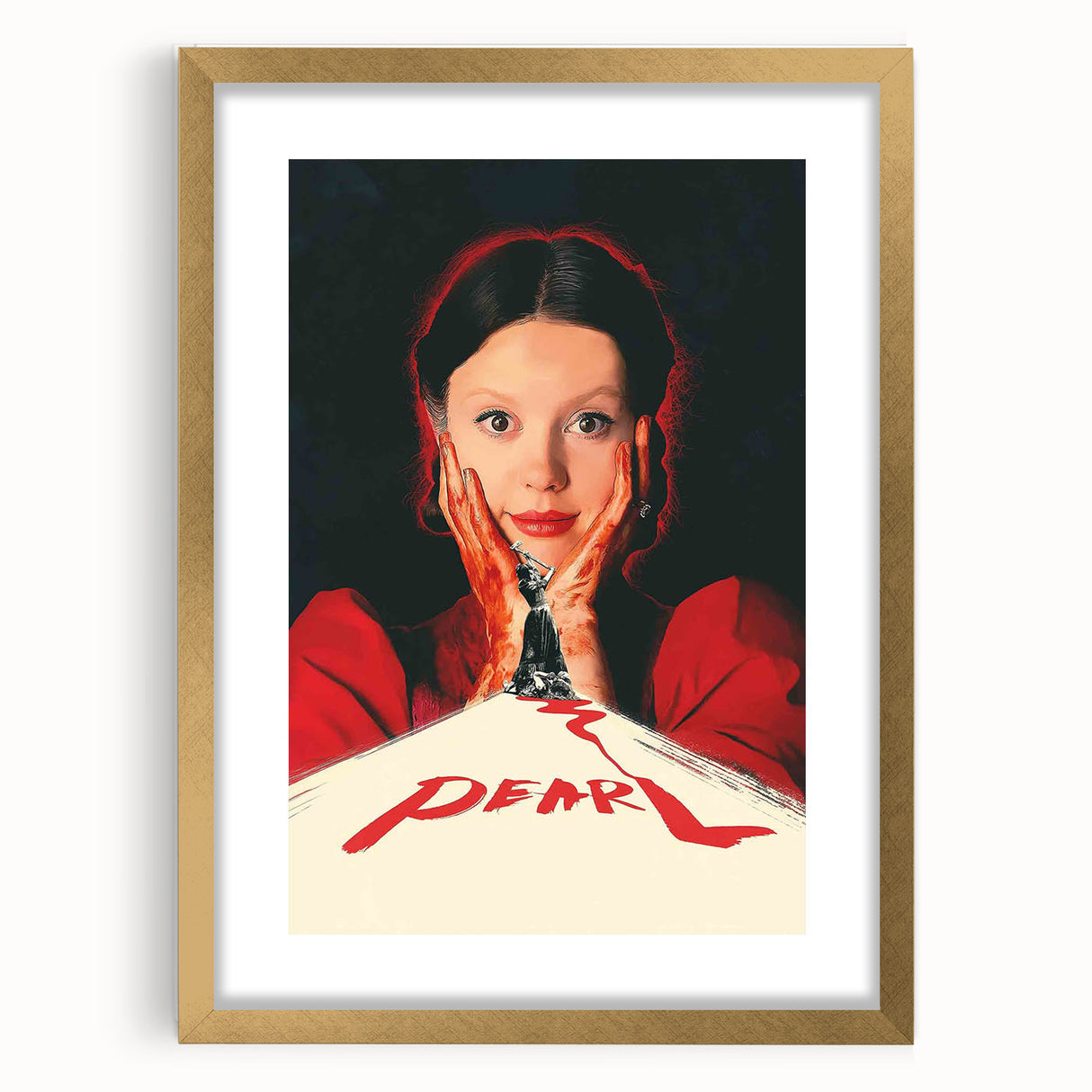 Pearl 2020s Vintage Movie Poster – Retro Horror Collectible Print