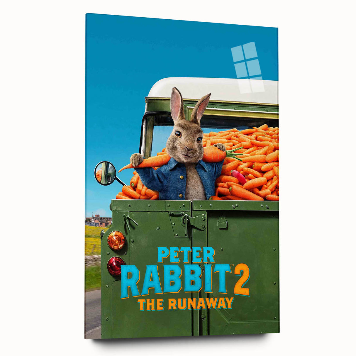 Peter Rabbit 2 Vintage Movie Poster – 2020s Retro Collectible Art