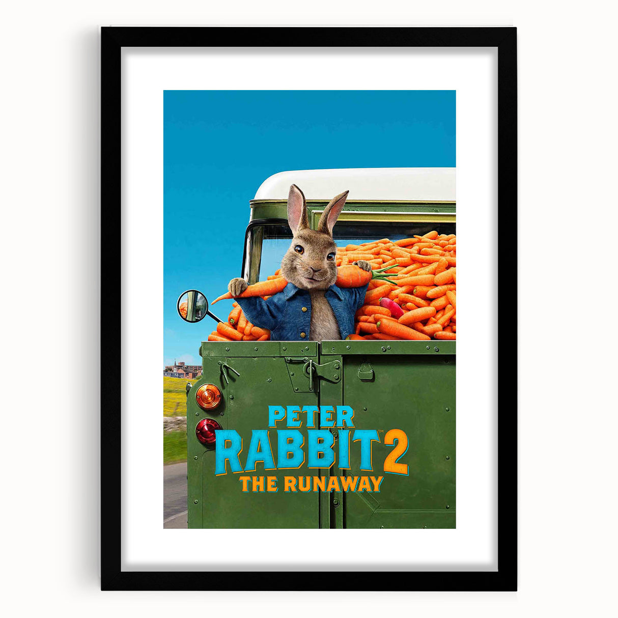 Peter Rabbit 2 Vintage Movie Poster – 2020s Retro Collectible Art
