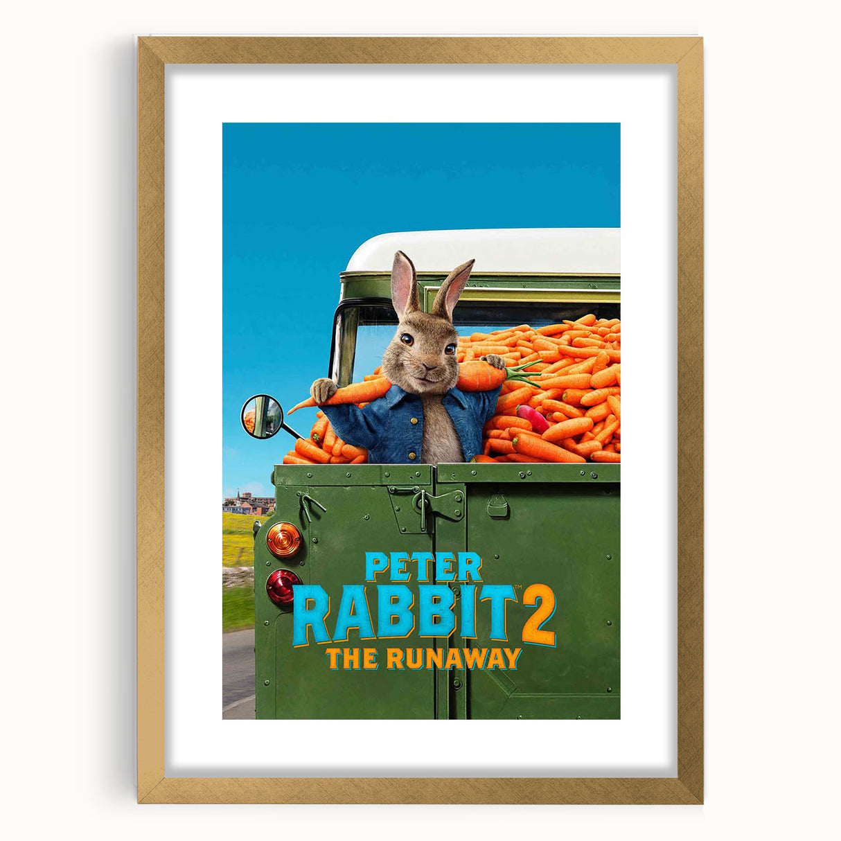 Peter Rabbit 2 Vintage Movie Poster – 2020s Retro Collectible Art