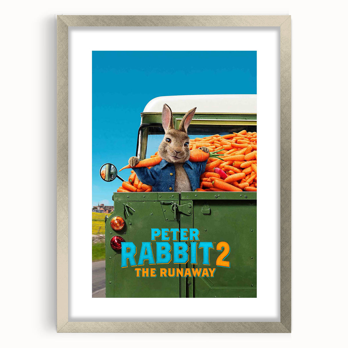 Peter Rabbit 2 Vintage Movie Poster – 2020s Retro Collectible Art