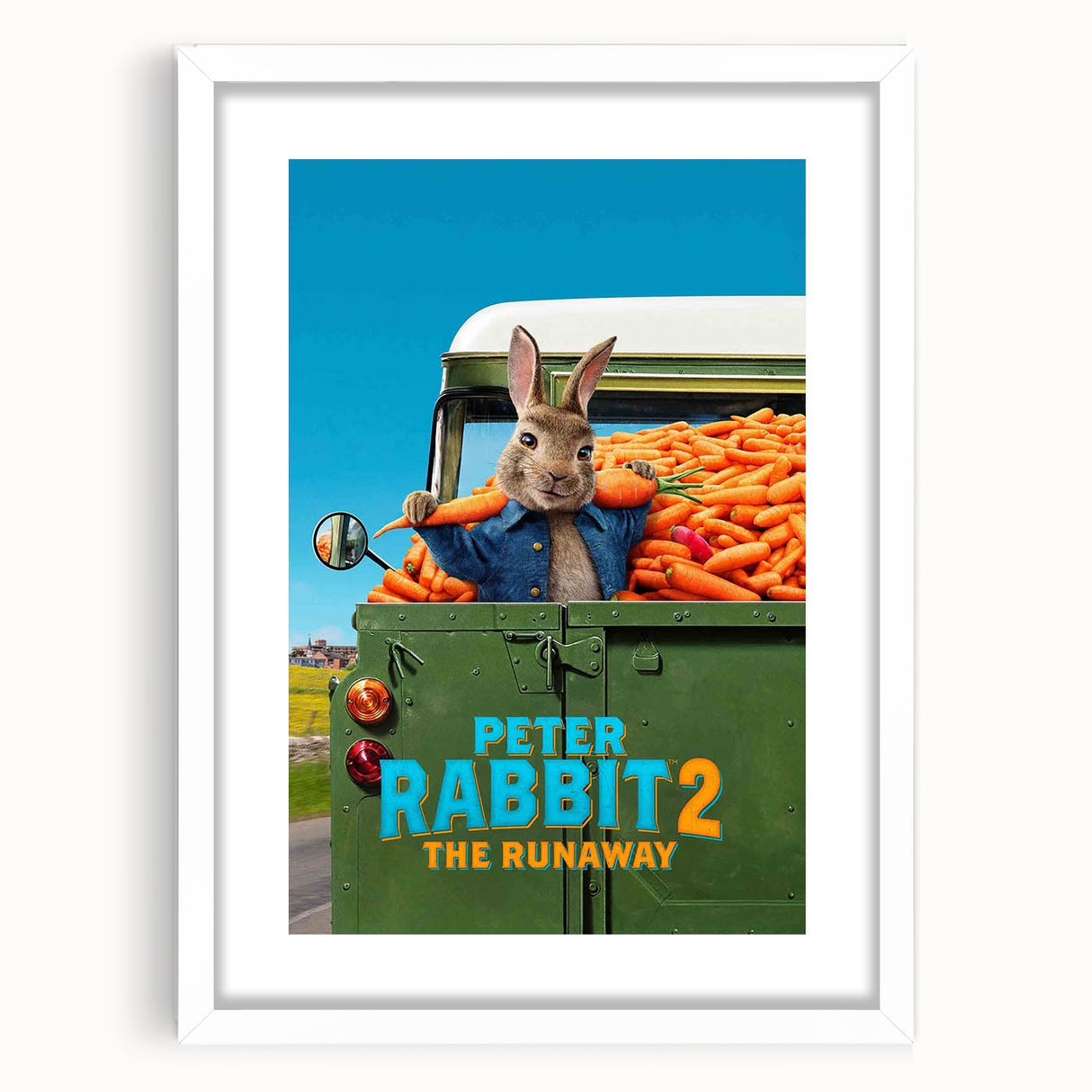 Peter Rabbit 2 Vintage Movie Poster – 2020s Retro Collectible Art