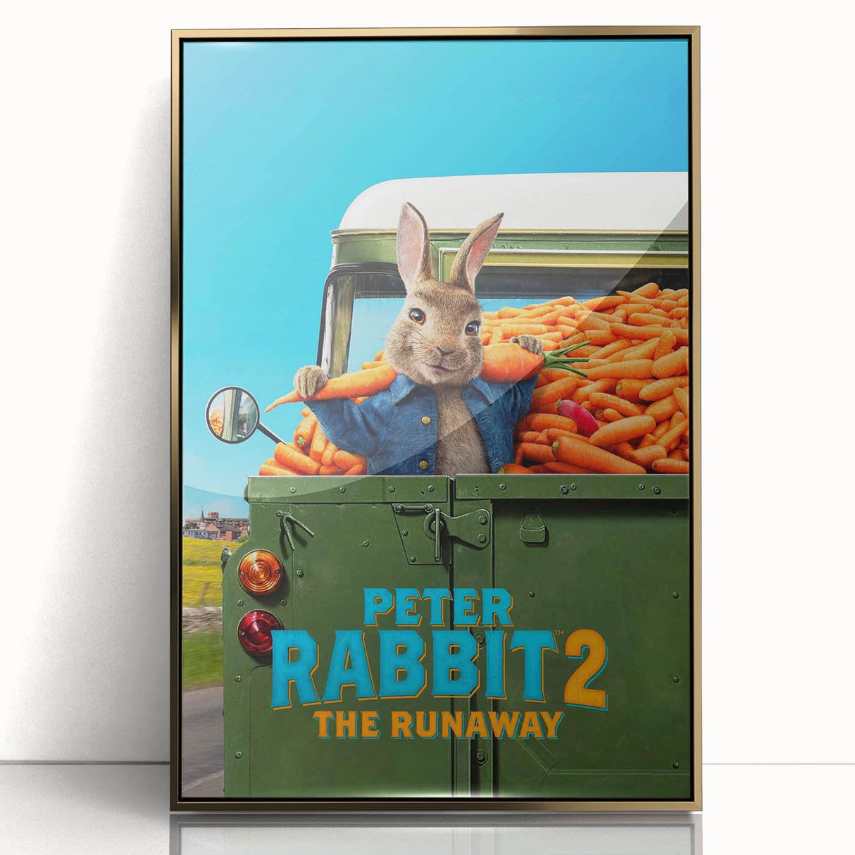 Peter Rabbit 2 Vintage Movie Poster – 2020s Retro Collectible Art