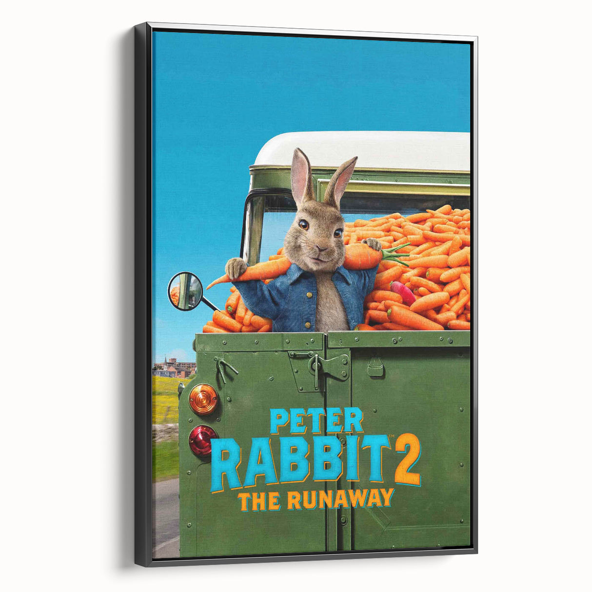Peter Rabbit 2 Vintage Movie Poster – 2020s Retro Collectible Art