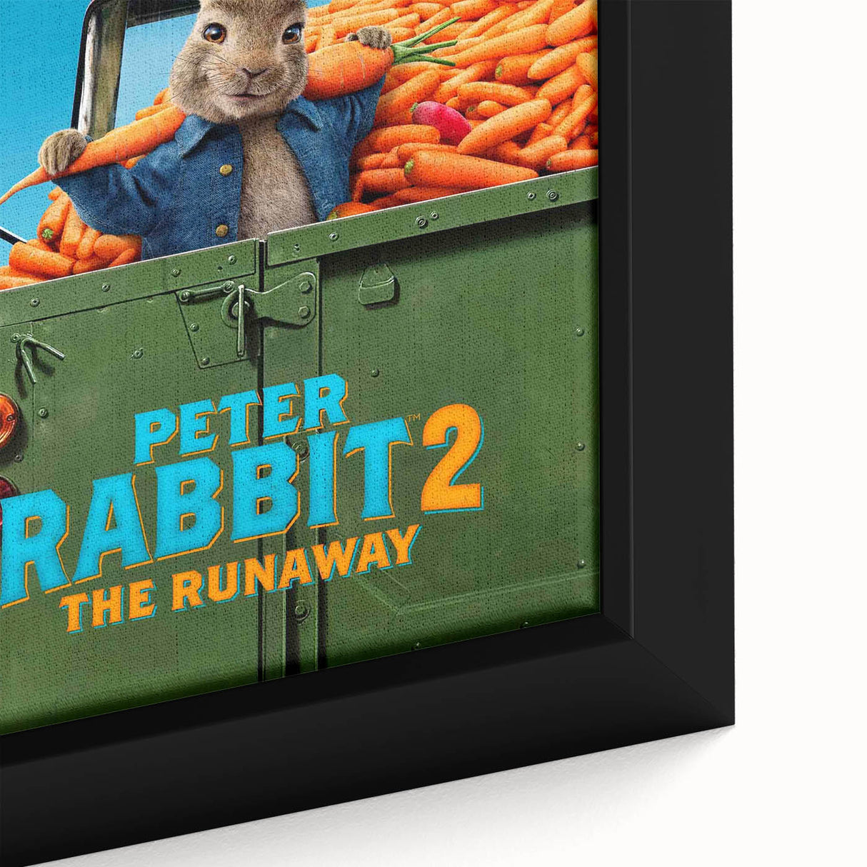 Peter Rabbit 2 Vintage Movie Poster – 2020s Retro Collectible Art