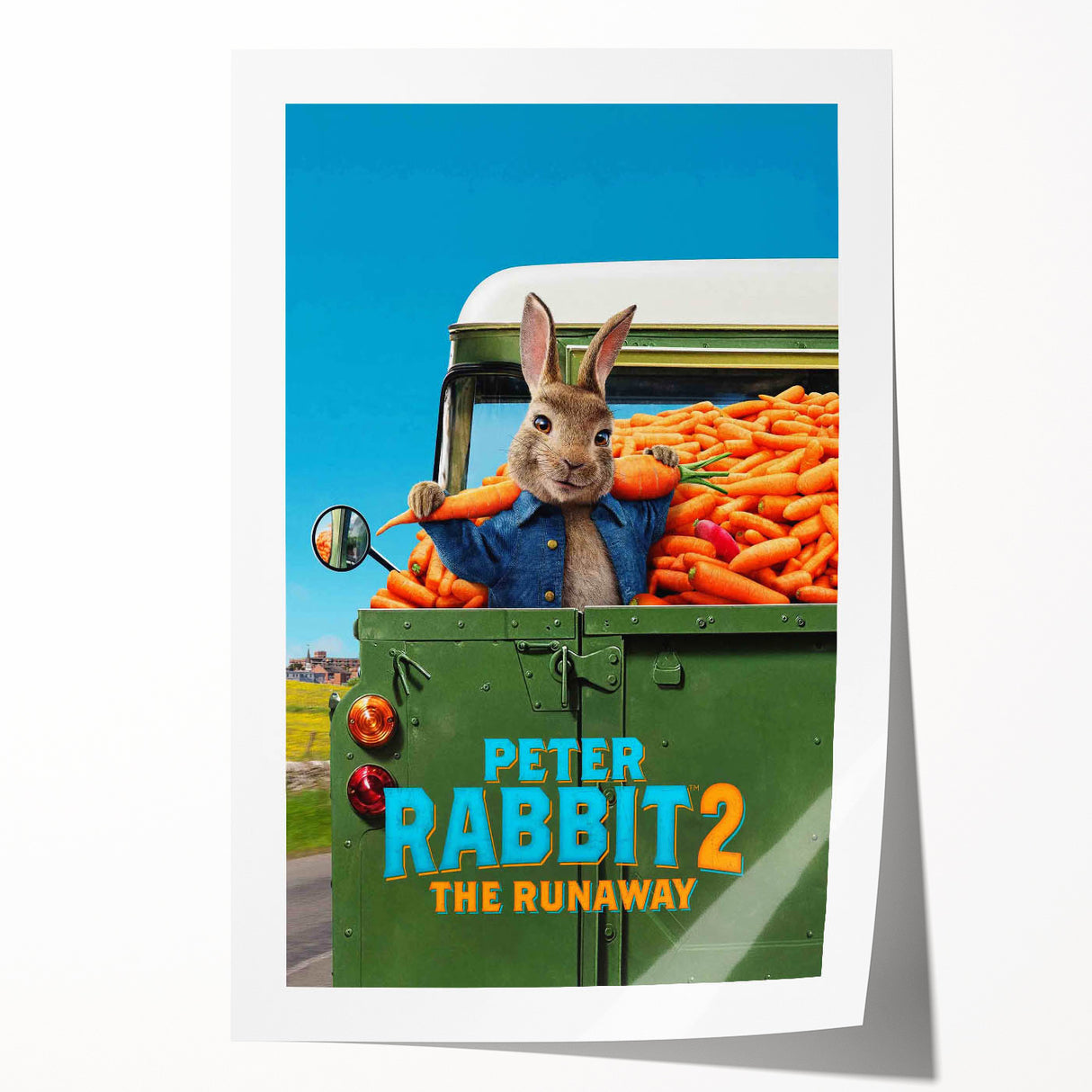 Peter Rabbit 2 Vintage Movie Poster – 2020s Retro Collectible Art