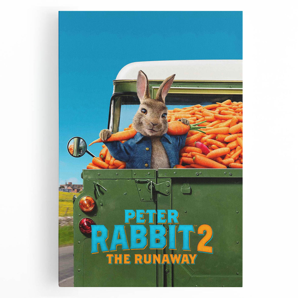Peter Rabbit 2 Vintage Movie Poster – 2020s Retro Collectible Art