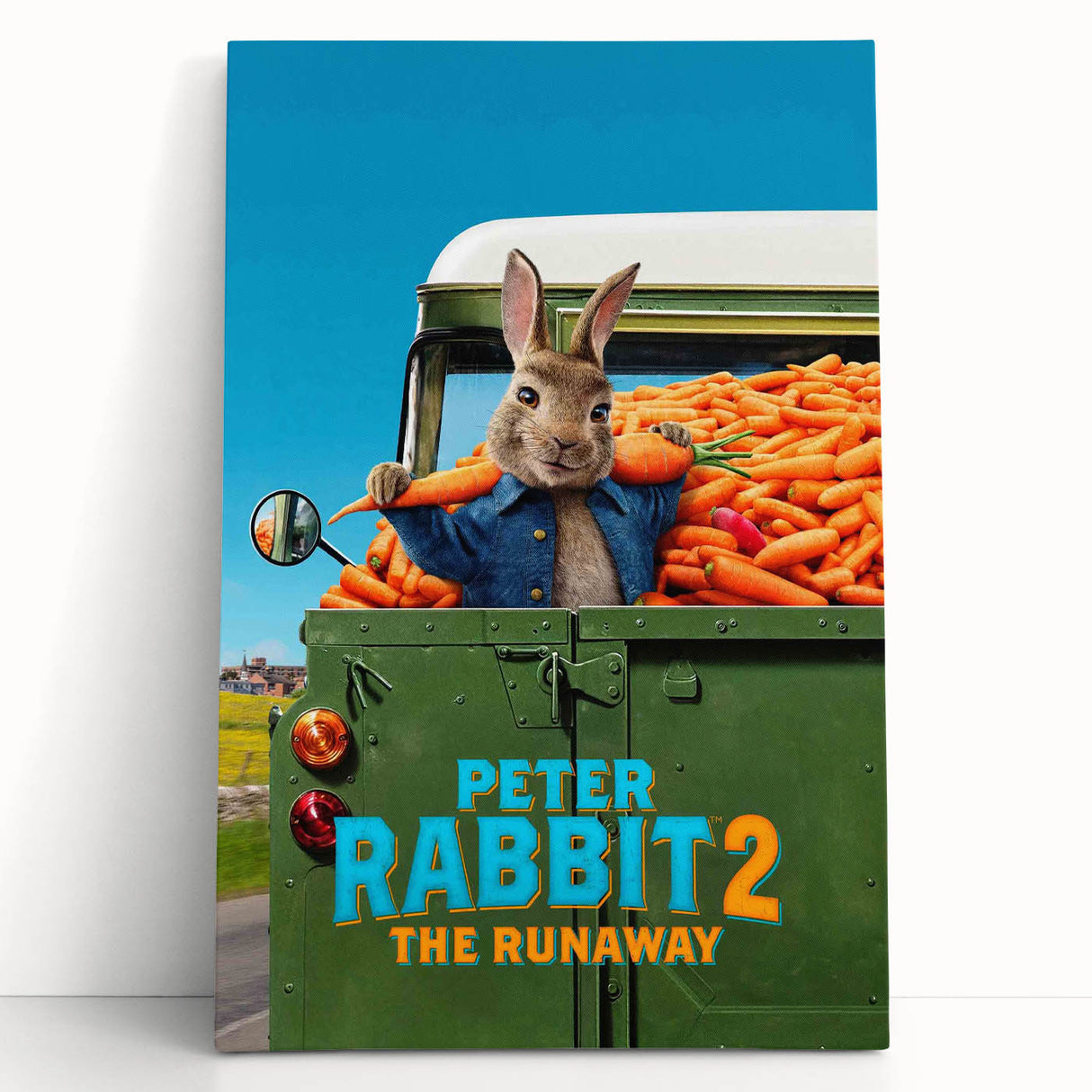 Peter Rabbit 2 Vintage Movie Poster – 2020s Retro Collectible Art