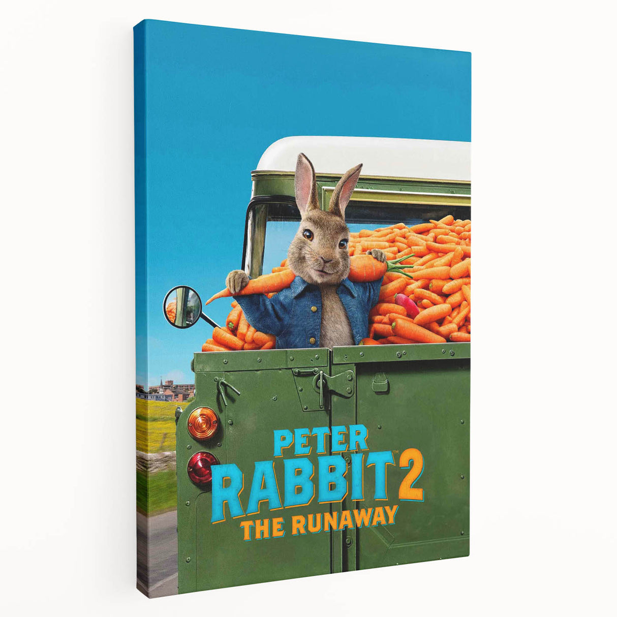 Peter Rabbit 2 Vintage Movie Poster – 2020s Retro Collectible Art