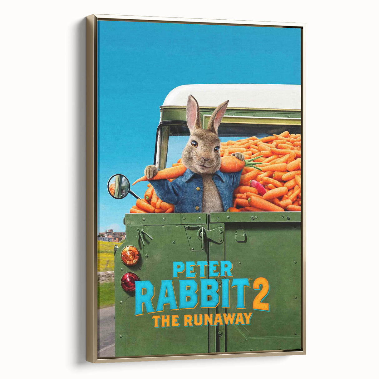 Peter Rabbit 2 Vintage Movie Poster – 2020s Retro Collectible Art