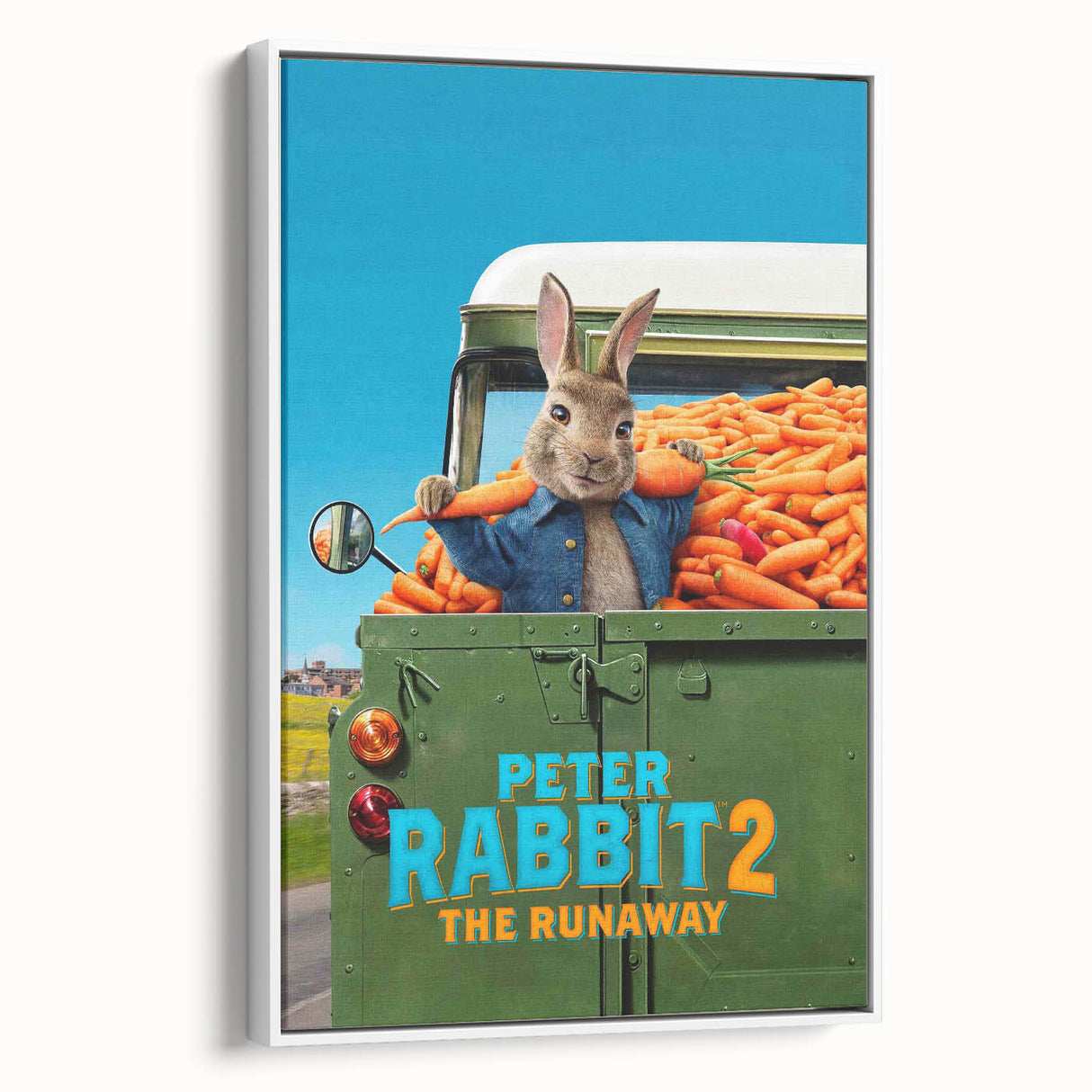 Peter Rabbit 2 Vintage Movie Poster – 2020s Retro Collectible Art
