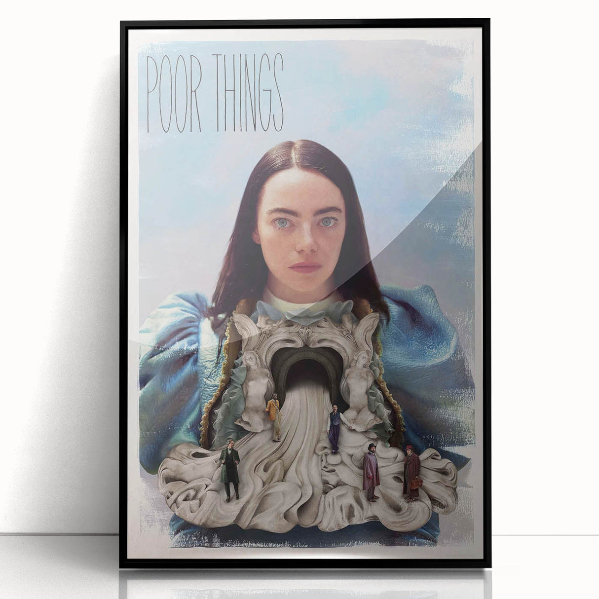 Poor Things 2020s Vintage Movie Poster – Retro Fantasy Art Print