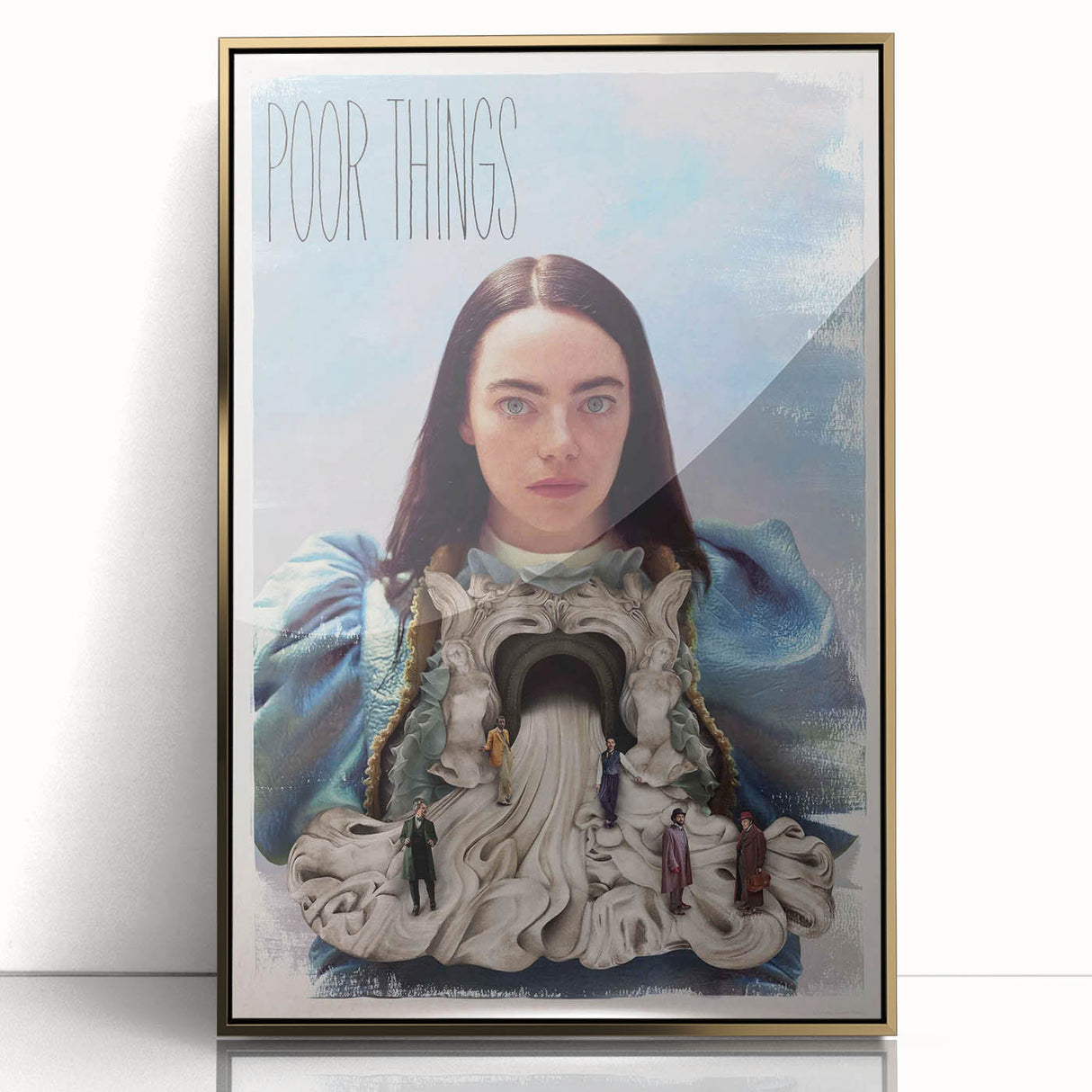Poor Things 2020s Vintage Movie Poster – Retro Fantasy Art Print