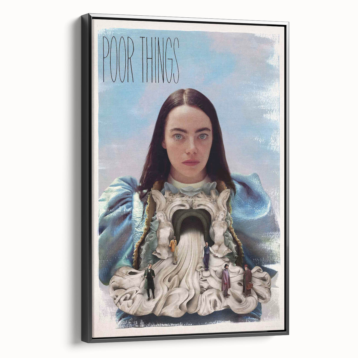 Poor Things 2020s Vintage Movie Poster – Retro Fantasy Art Print