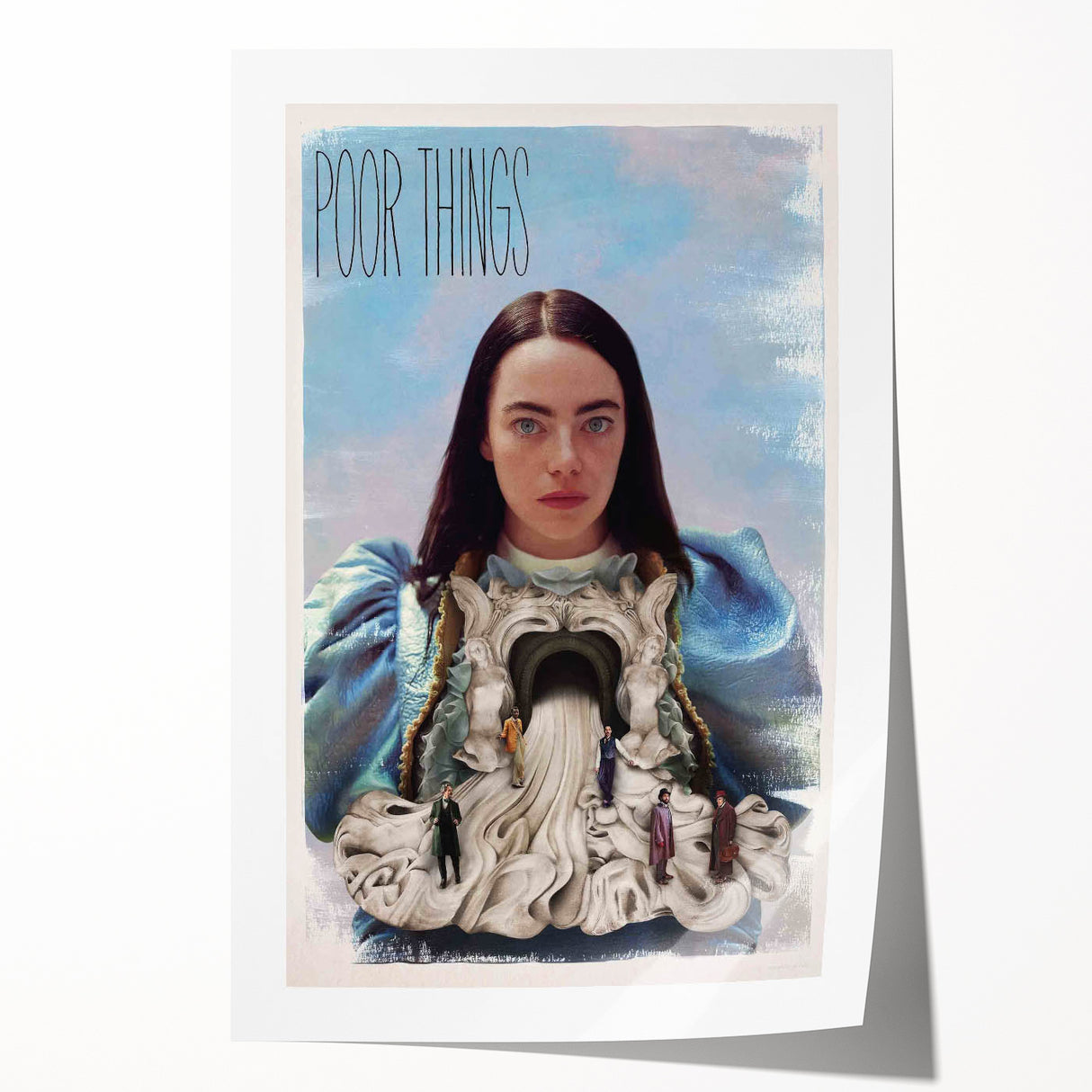 Poor Things 2020s Vintage Movie Poster – Retro Fantasy Art Print
