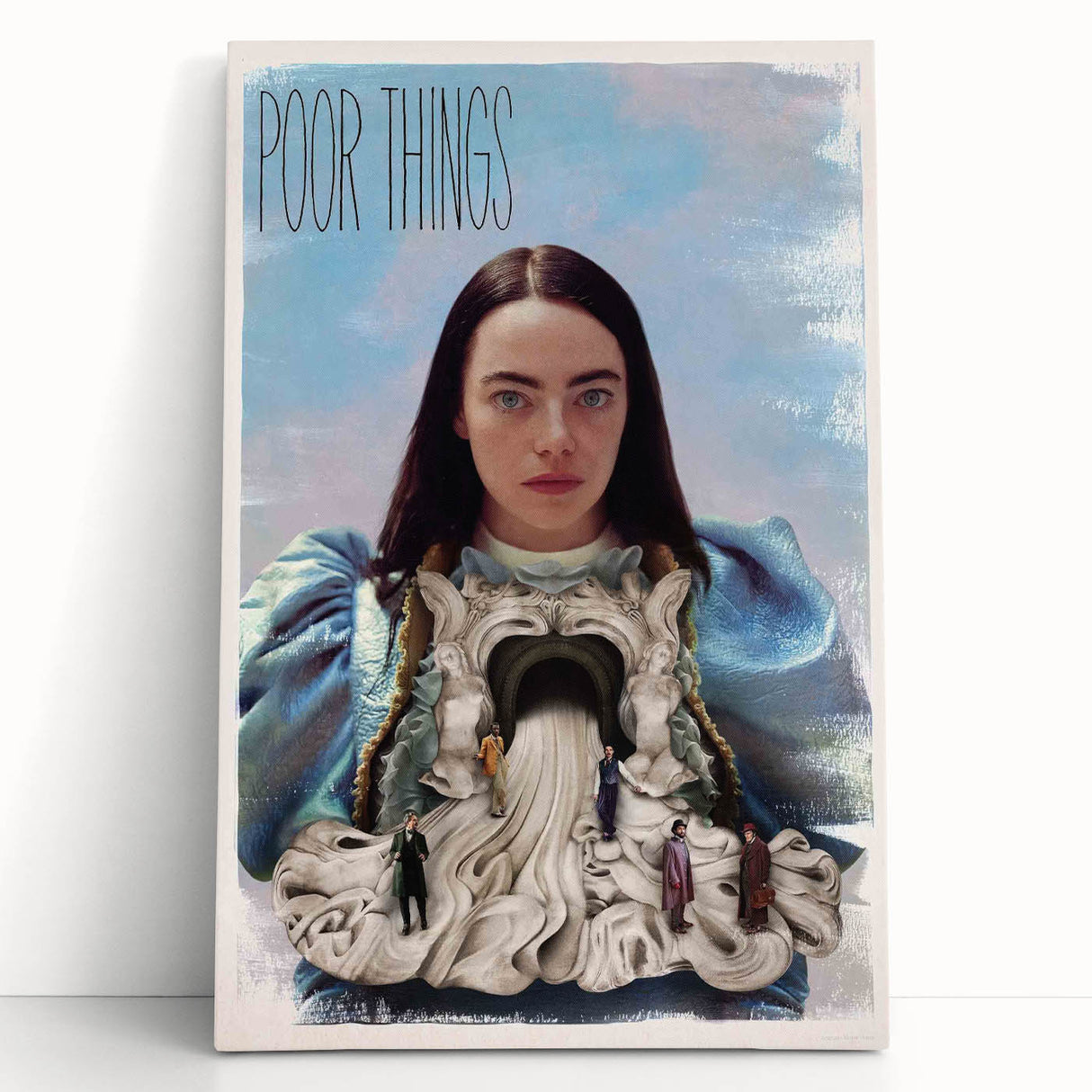 Poor Things 2020s Vintage Movie Poster – Retro Fantasy Art Print