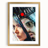 Profile 2020s Vintage Movie Poster – Retro Cyber-Thriller Wall Art