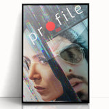 Profile 2020s Vintage Movie Poster – Retro Cyber-Thriller Wall Art