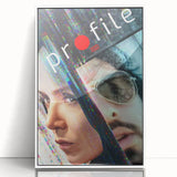Profile 2020s Vintage Movie Poster – Retro Cyber-Thriller Wall Art