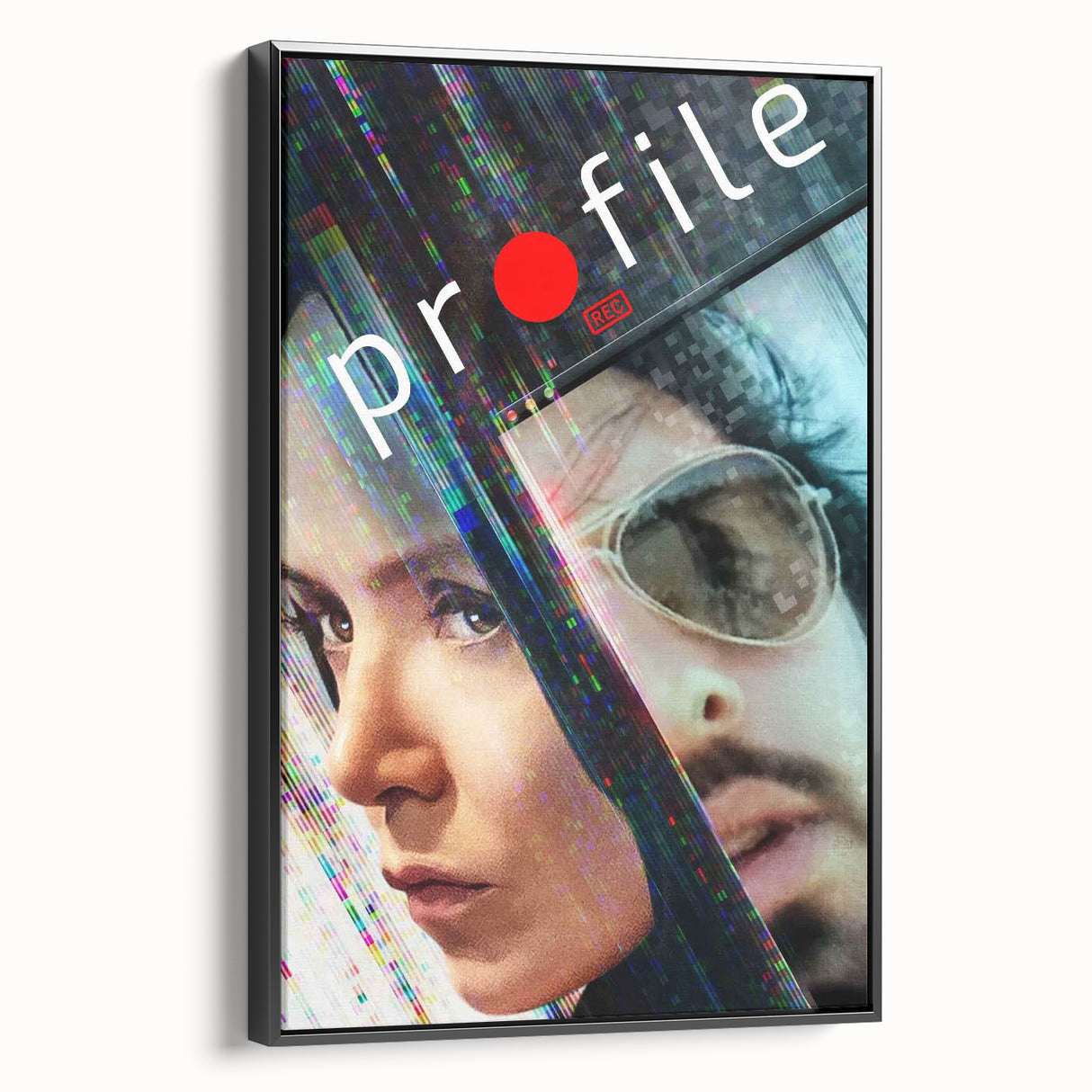 Profile 2020s Vintage Movie Poster – Retro Cyber-Thriller Wall Art
