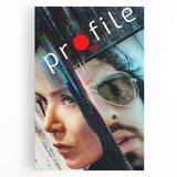 Profile 2020s Vintage Movie Poster – Retro Cyber-Thriller Wall Art