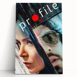 Profile 2020s Vintage Movie Poster – Retro Cyber-Thriller Wall Art