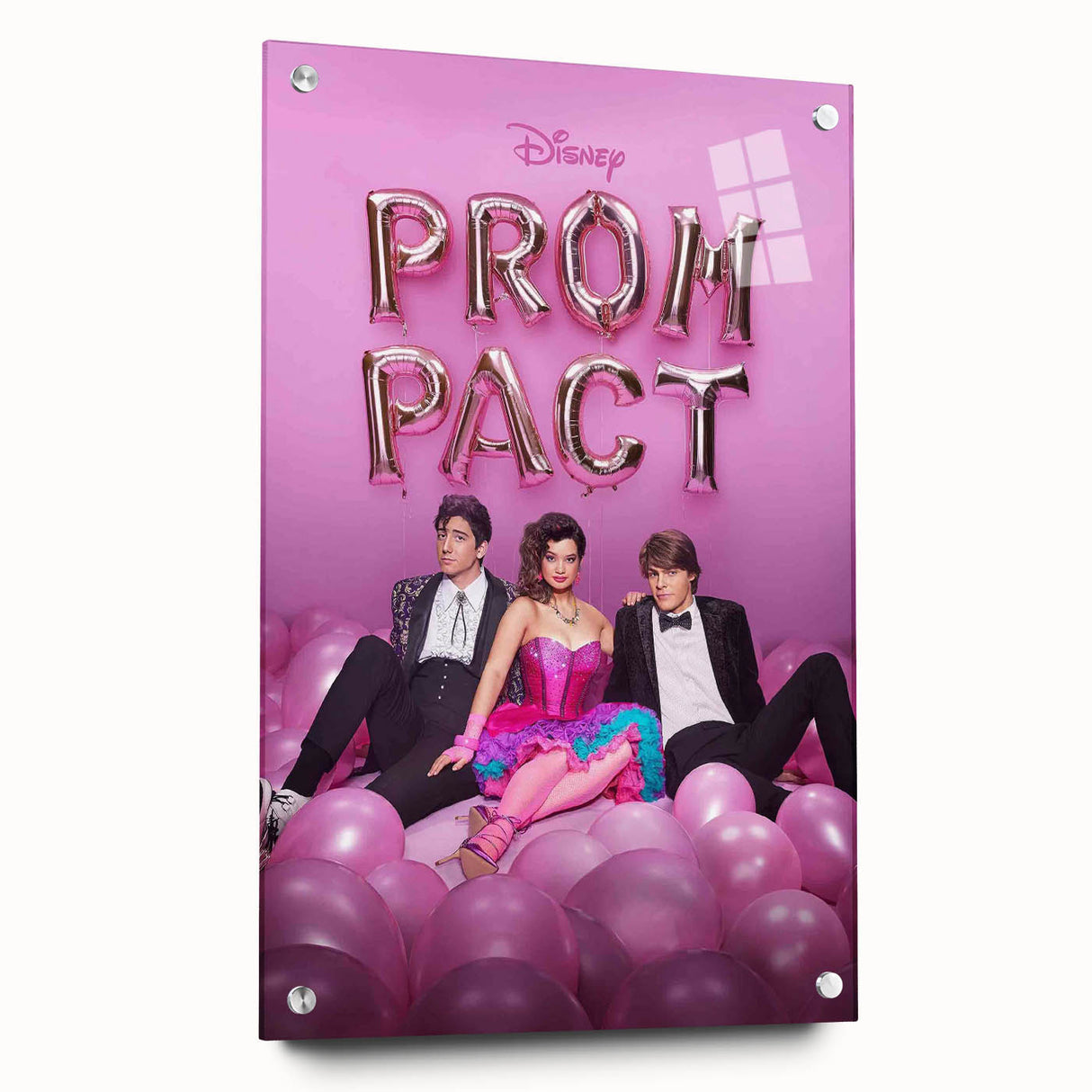 Prom Pact 2020s Vintage Movie Poster – Retro Teen Rom-Com Wall Art