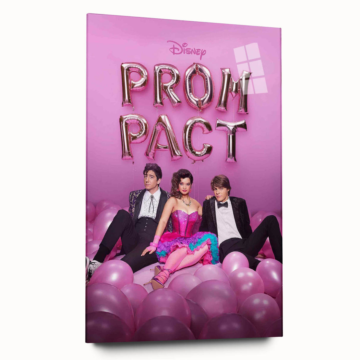 Prom Pact 2020s Vintage Movie Poster – Retro Teen Rom-Com Wall Art