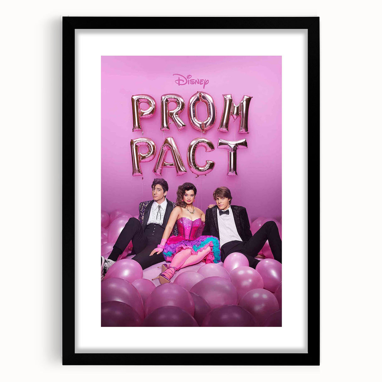 Prom Pact 2020s Vintage Movie Poster – Retro Teen Rom-Com Wall Art