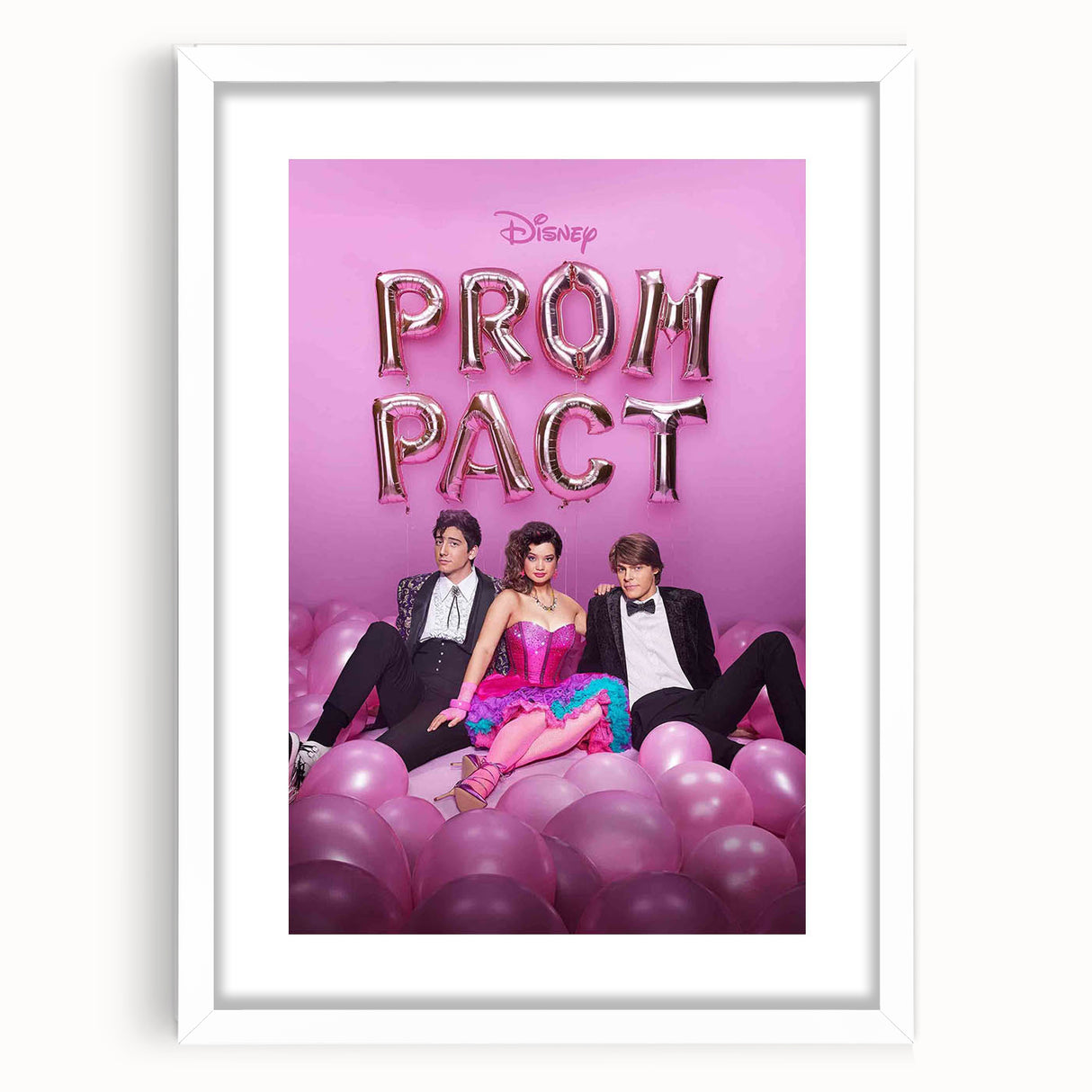 Prom Pact 2020s Vintage Movie Poster – Retro Teen Rom-Com Wall Art