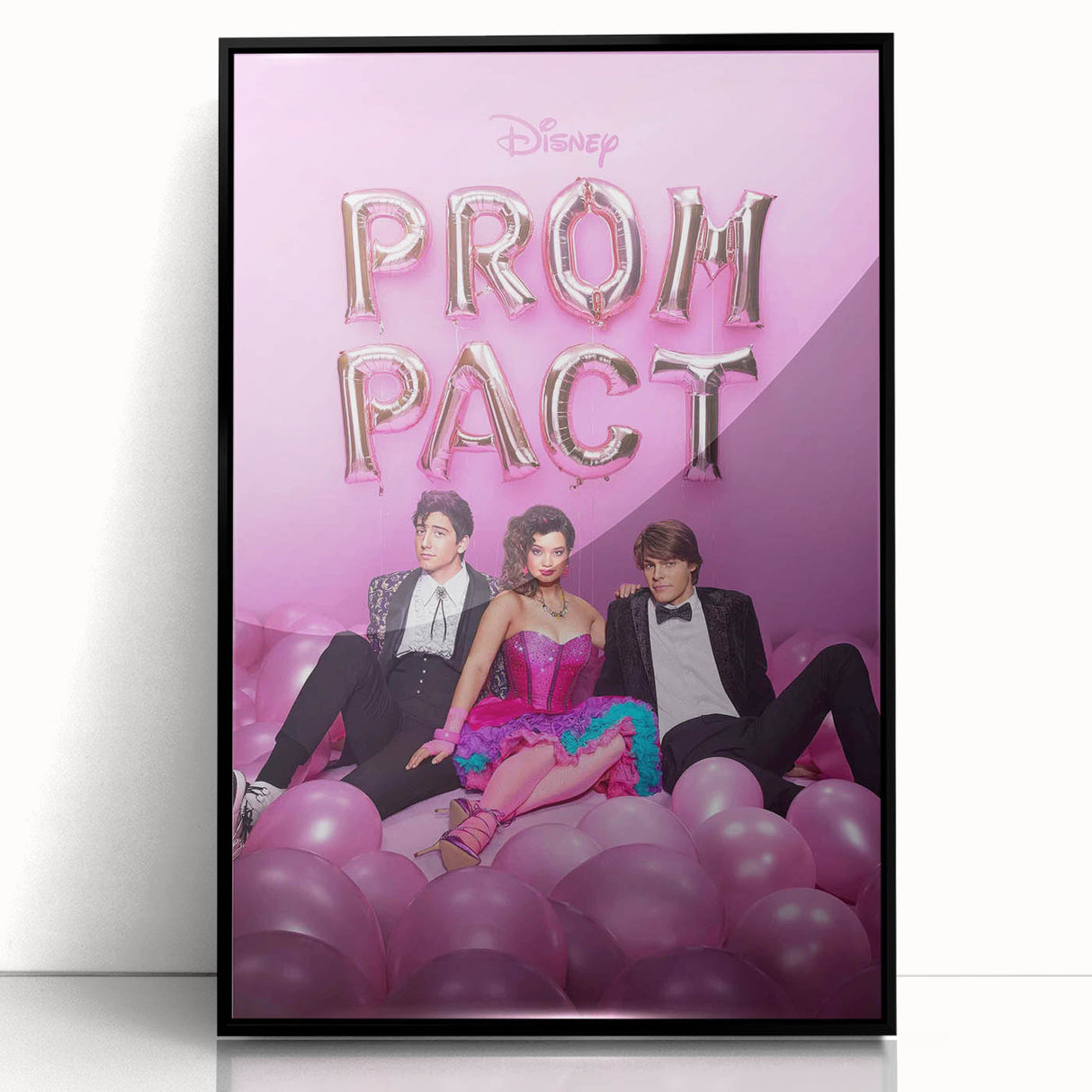 Prom Pact 2020s Vintage Movie Poster – Retro Teen Rom-Com Wall Art