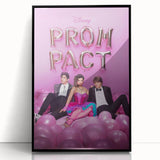 Prom Pact 2020s Vintage Movie Poster – Retro Teen Rom-Com Wall Art