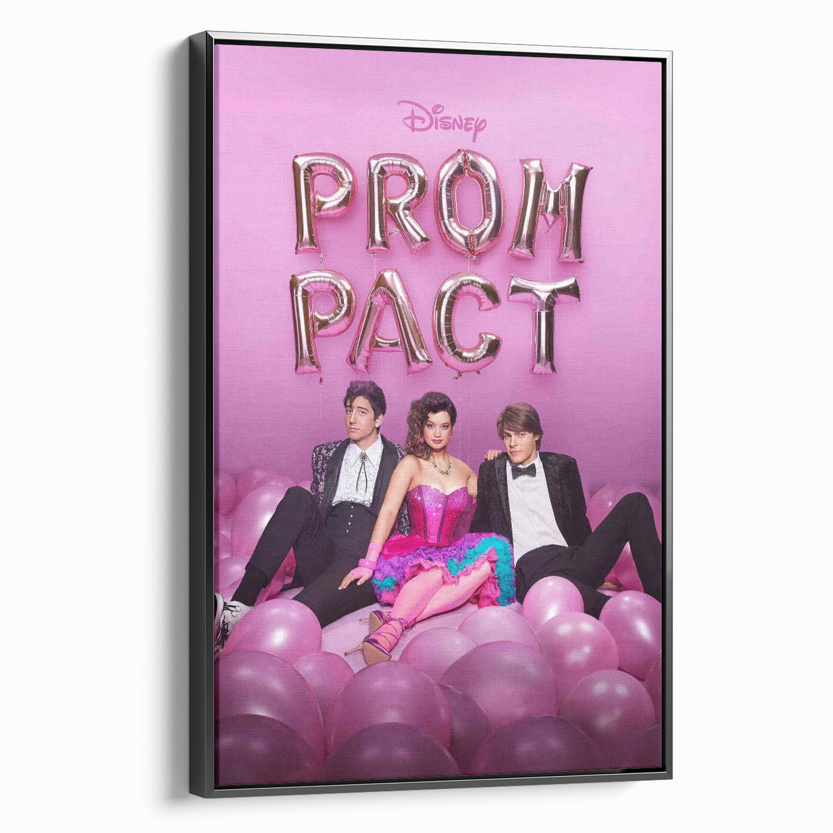 Prom Pact 2020s Vintage Movie Poster – Retro Teen Rom-Com Wall Art