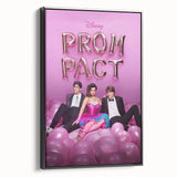 Prom Pact 2020s Vintage Movie Poster – Retro Teen Rom-Com Wall Art