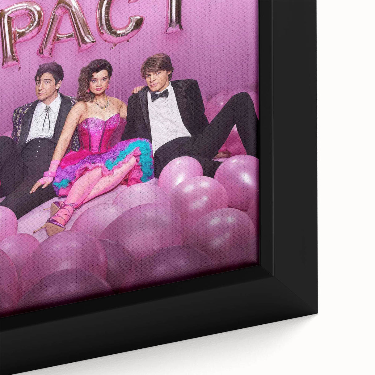 Prom Pact 2020s Vintage Movie Poster – Retro Teen Rom-Com Wall Art