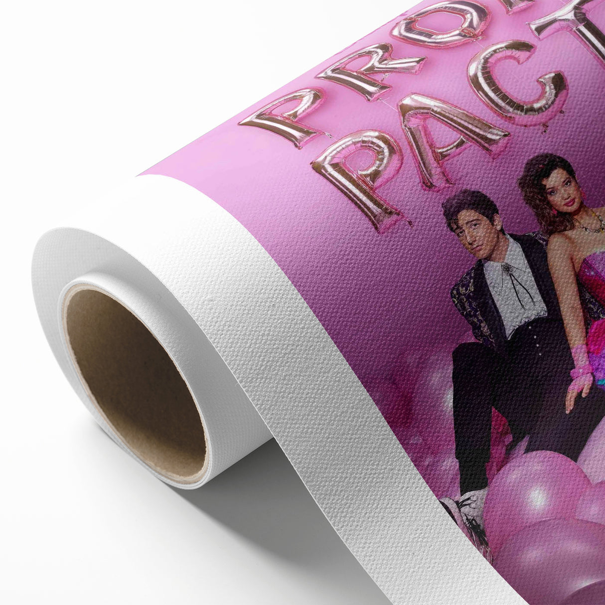 Prom Pact 2020s Vintage Movie Poster – Retro Teen Rom-Com Wall Art