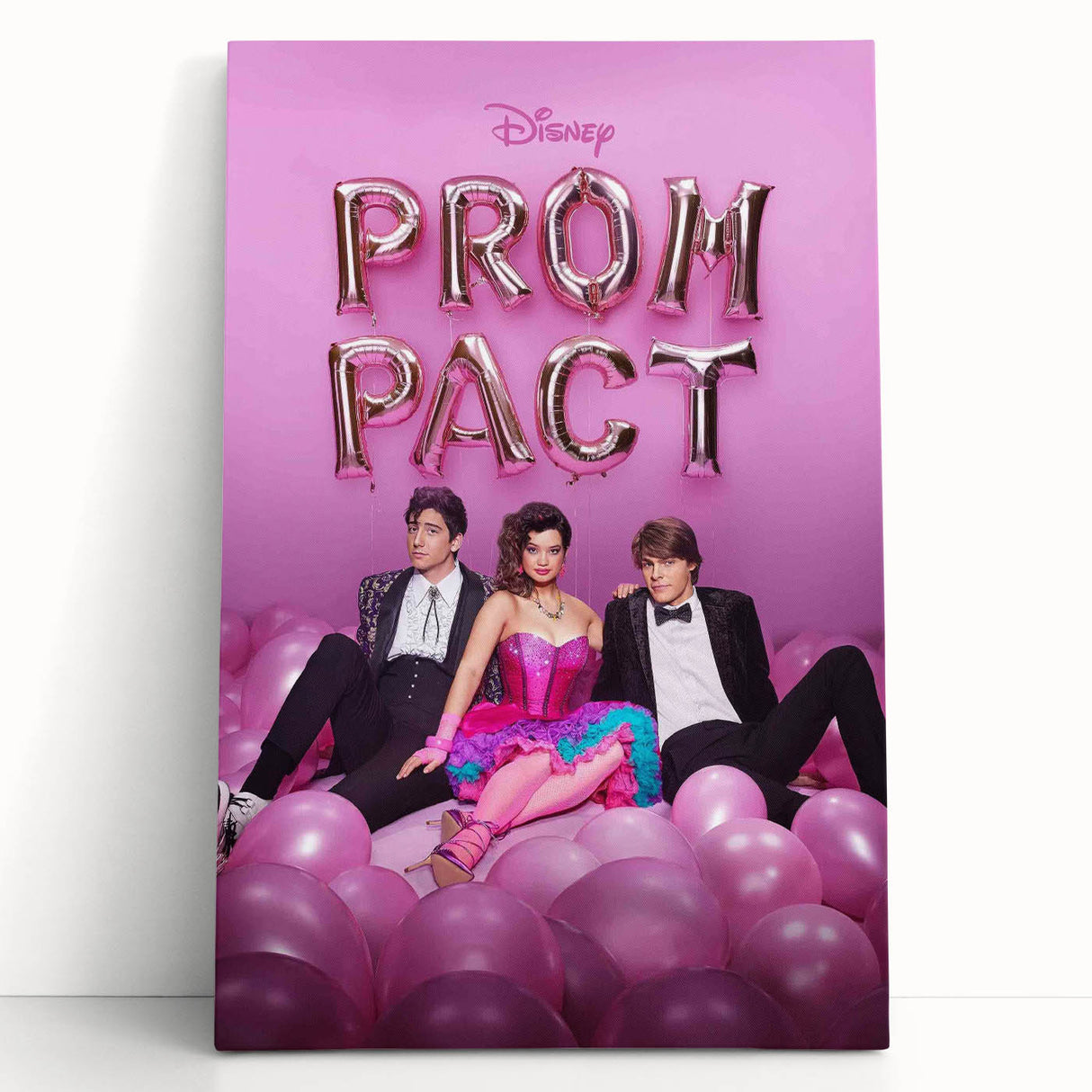 Prom Pact 2020s Vintage Movie Poster – Retro Teen Rom-Com Wall Art