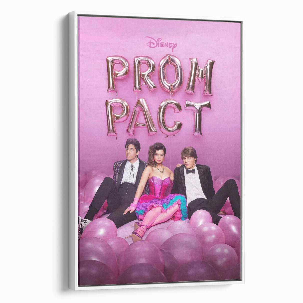 Prom Pact 2020s Vintage Movie Poster – Retro Teen Rom-Com Wall Art