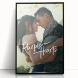 Purple Hearts 2020s Vintage Movie Poster – Romantic Wall Art Print