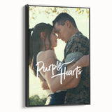 Purple Hearts 2020s Vintage Movie Poster – Romantic Wall Art Print