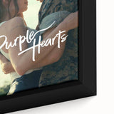 Purple Hearts 2020s Vintage Movie Poster – Romantic Wall Art Print