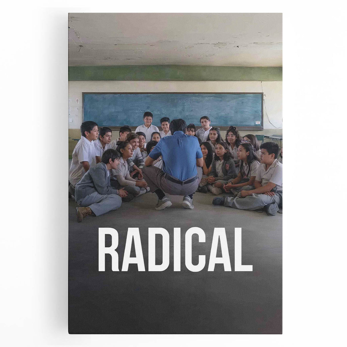 Radical 2020s Vintage Movie Poster – Inspiring Retro Wall Art Print