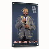 2020s Vintage Movie Poster - American Fiction Retro Film Art