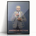 2020s Vintage Movie Poster - American Fiction Retro Film Art