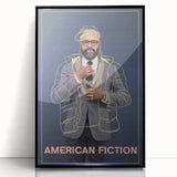 2020s Vintage Movie Poster - American Fiction Retro Film Art