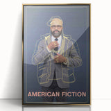 2020s Vintage Movie Poster - American Fiction Retro Film Art