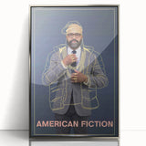 2020s Vintage Movie Poster - American Fiction Retro Film Art